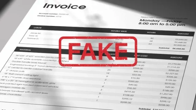 The Danger of Fake Invoices in Financial Scams