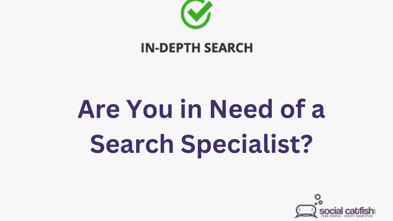 Are You in Need of a Search Specialist?