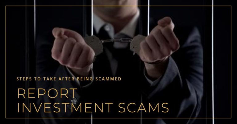 Investment Scam Reporting: What to Do if You’ve Been Scammed