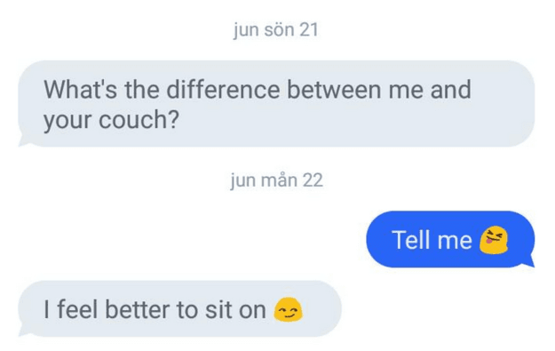 The Worst Pickup Lines on Tinder!