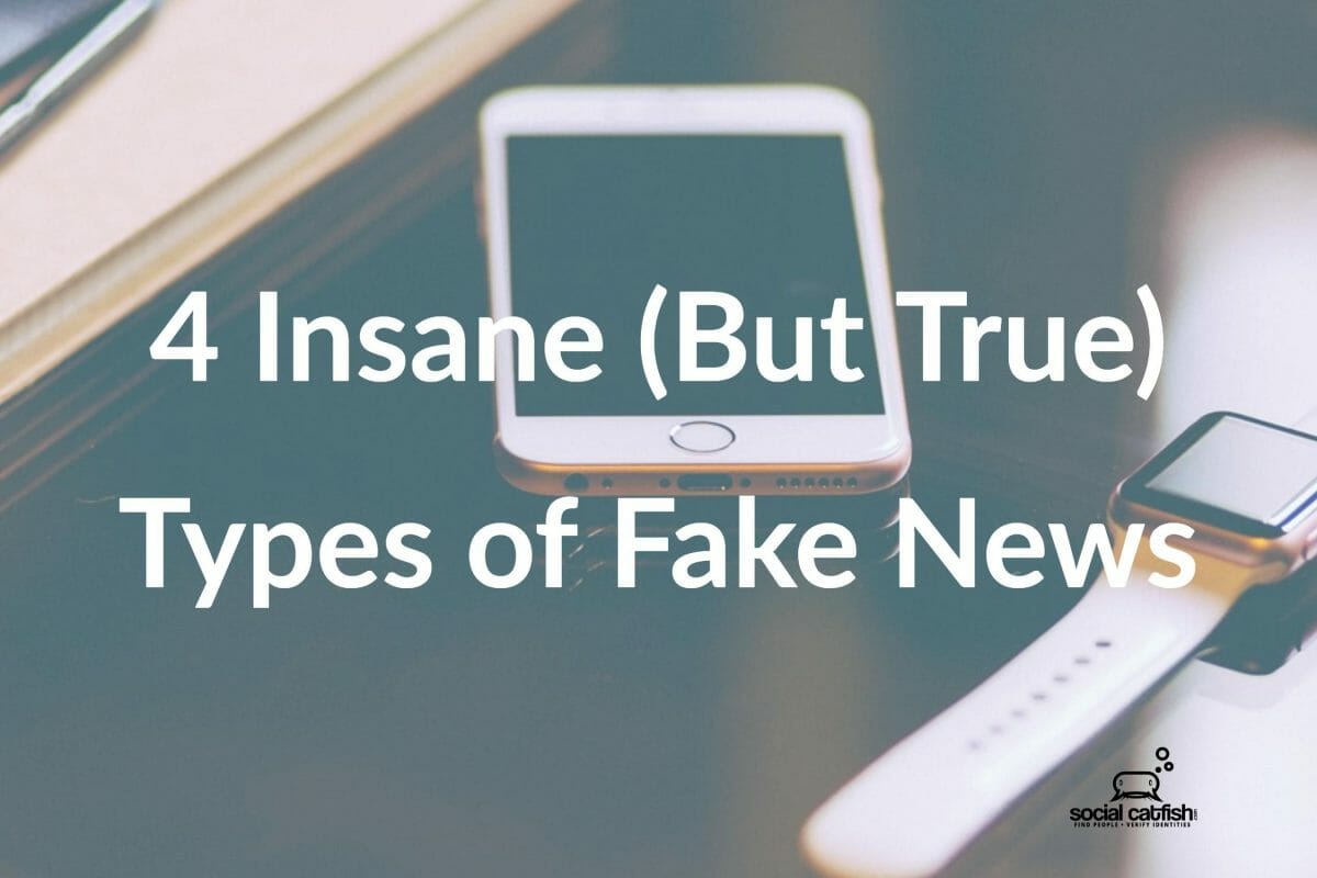 4 Insane (But True) Types of Fake News