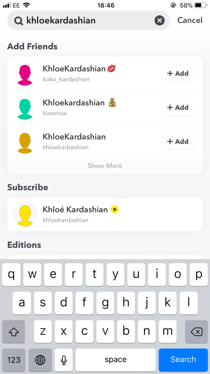 Efficiently Using Snapchat Usernames Search