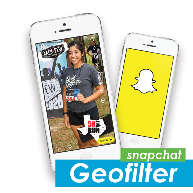 Snapchat: Connect via Geofilters and Local Events