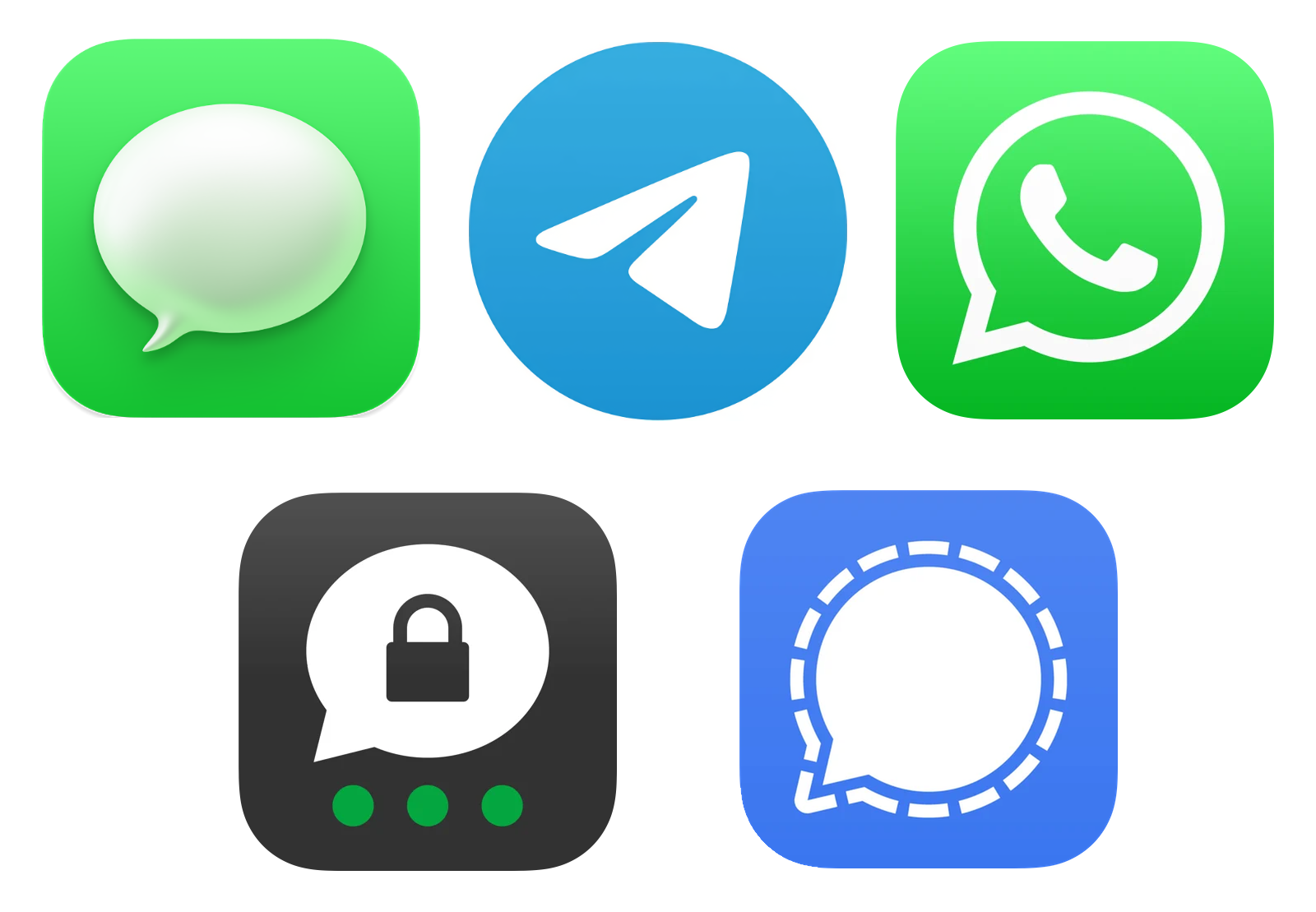 Securing Online Identity with Encrypted Messaging Apps