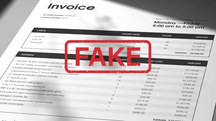 The Danger of Fake Invoices in Financial Scams