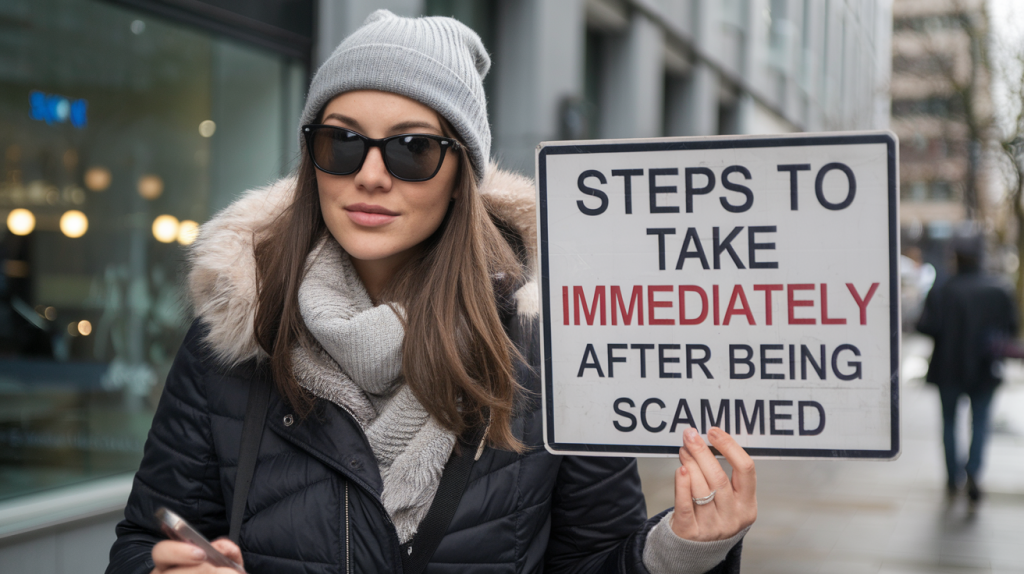 Steps to Take Immediately After Being Scammed