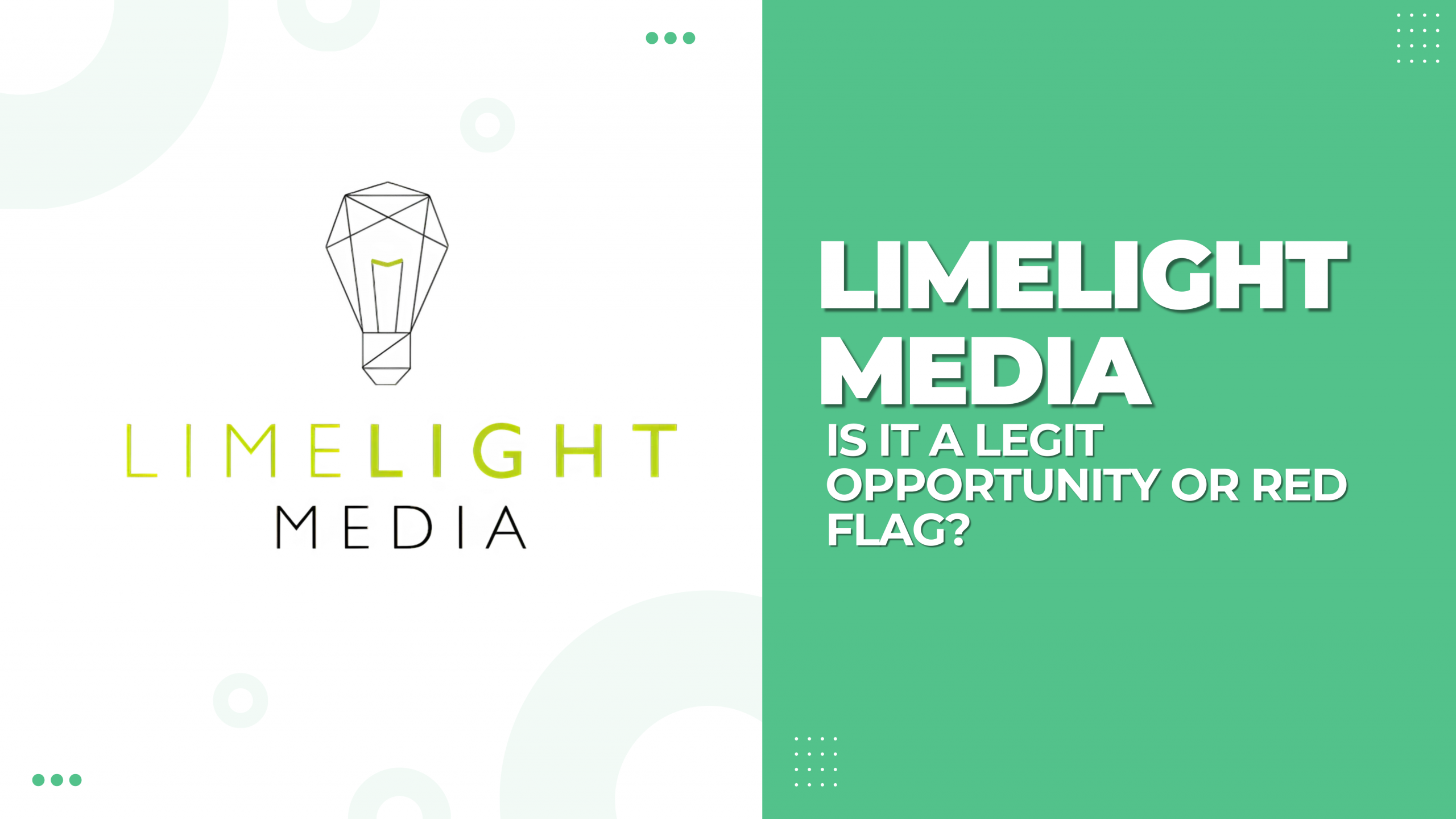 Limelight Media Pyramid Scheme: Is It a Legit Opportunity or Red Flag?