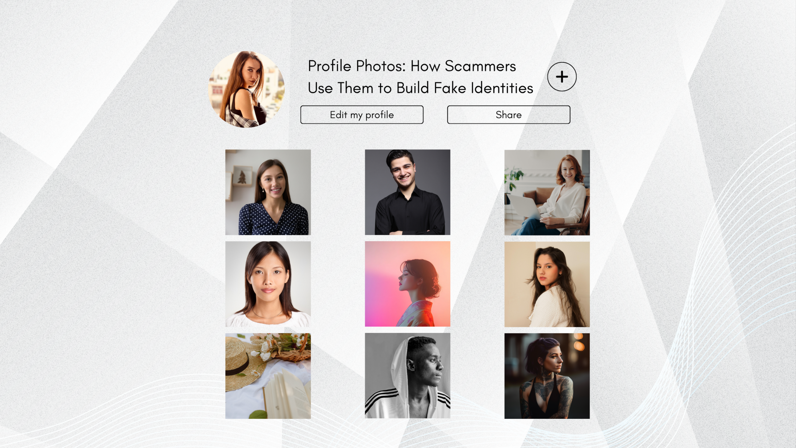 Profile Photos: How Scammers Use Them to Build Fake Identities