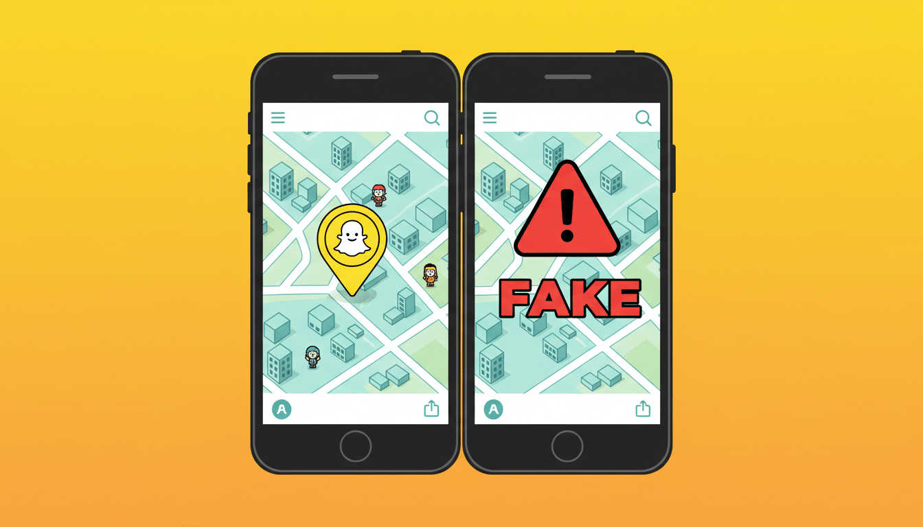 SnapMap: How Scammers Fake Locations Using Snapchat