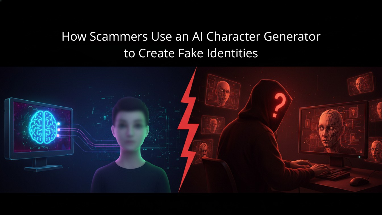 How Scammers Use an AI Character Generator to Create Fake Identities