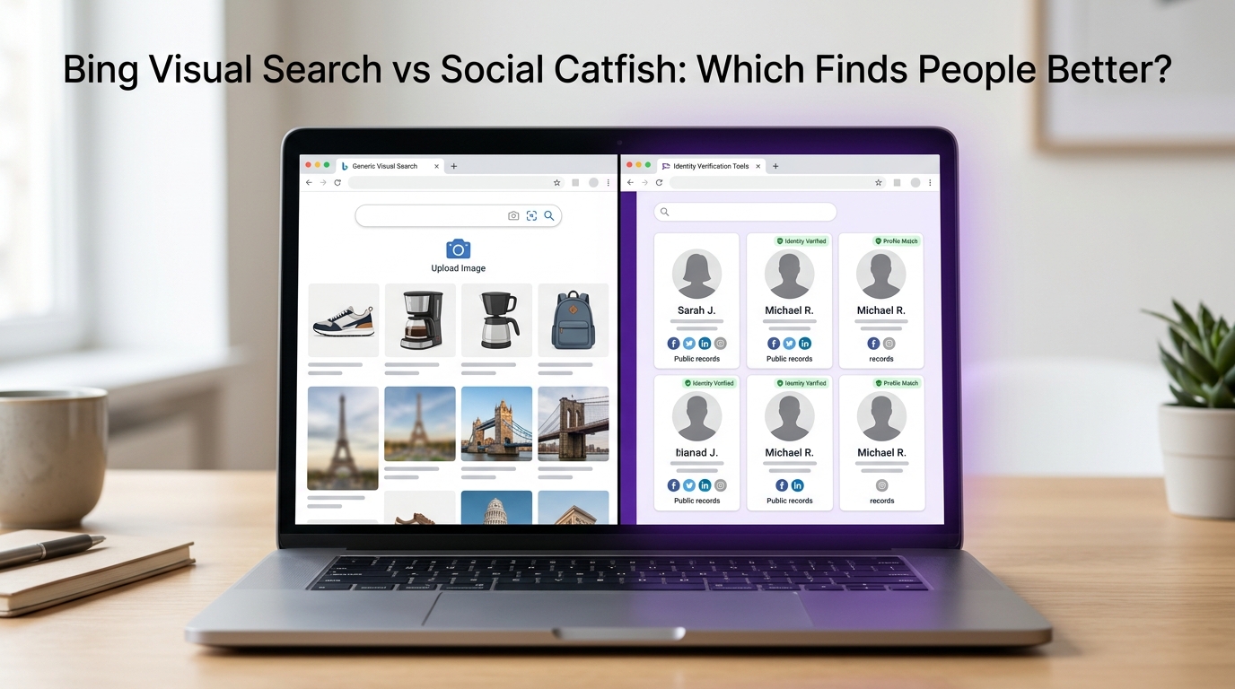 Bing Visual Search vs Social Catfish: What Is the Core Difference?