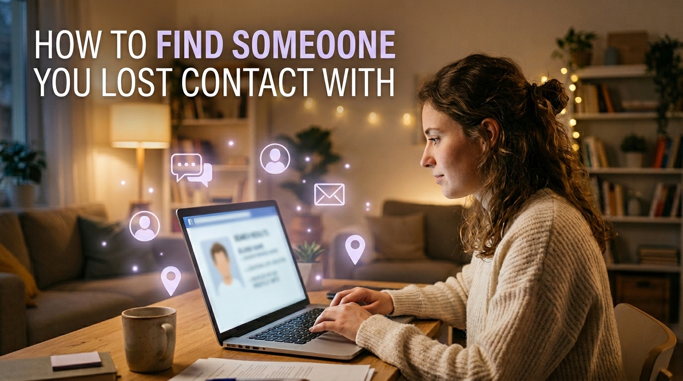 How to Find Someone You Lost Contact With (Free Methods That Actually Work)
