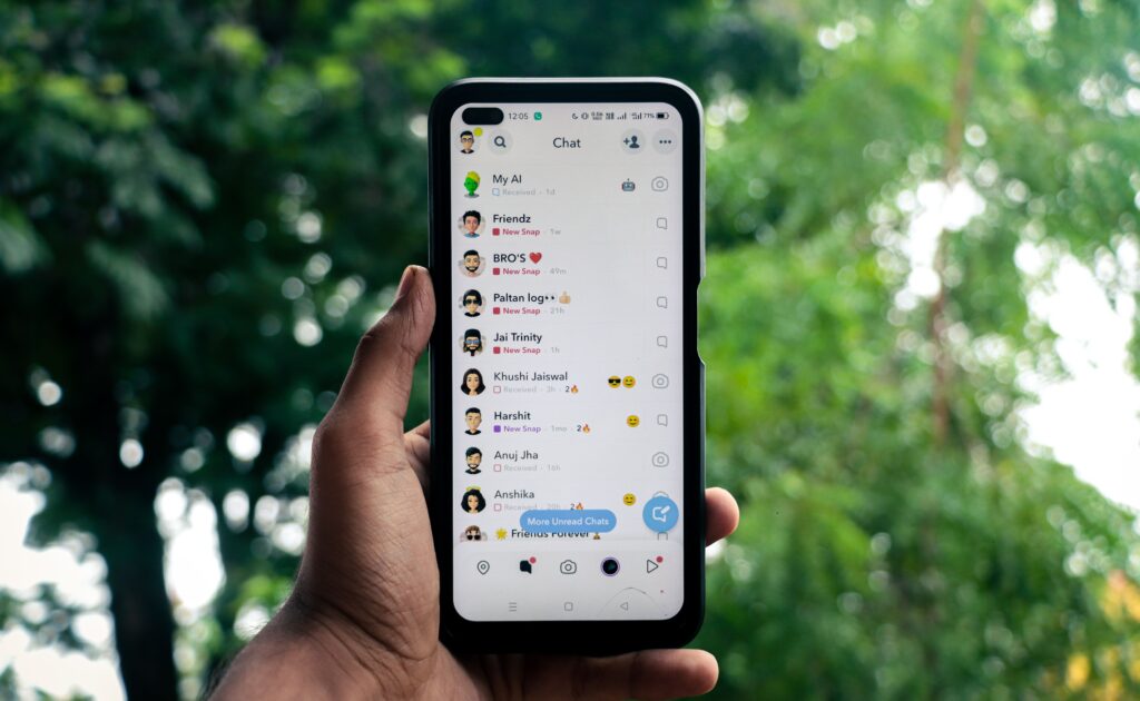 snapchat chat history, seeing if someone blocked you