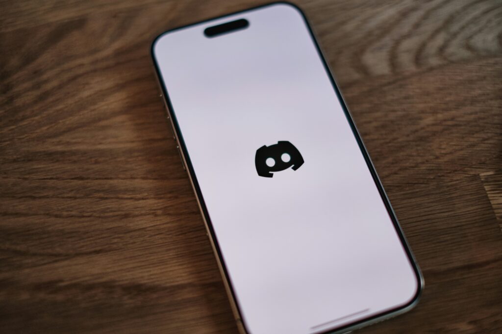 Discord app home page